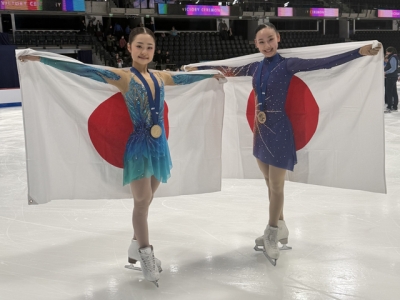 島田麻央選手　世界ジュニア選手権4連覇達成